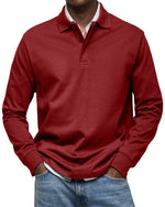 ALBERTO | POLO DE MANGA LARGA LUJOSO