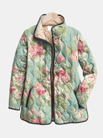 FIONA | ABRIGO ACOLCHADO ESTAMPADO FLORAL