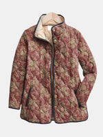 FIONA | ABRIGO ACOLCHADO ESTAMPADO FLORAL