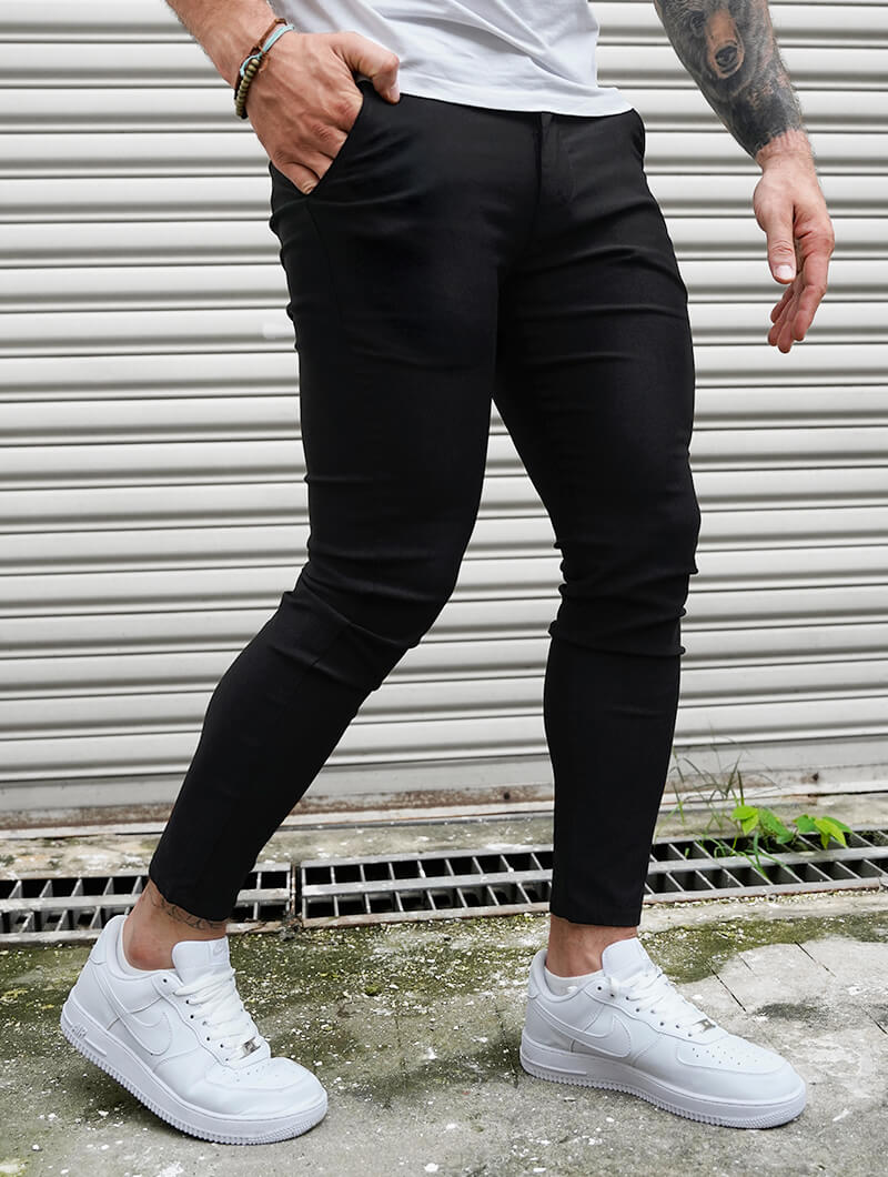 NOA| PANTALÓN ESTRECHO NEGRO