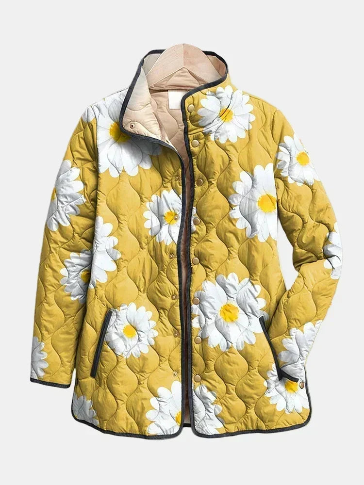 FIONA | ABRIGO ACOLCHADO ESTAMPADO FLORAL