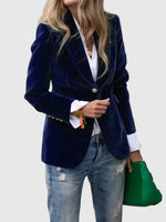 SOPHIA | BLAZER CON SOLAPA Y BOTONES