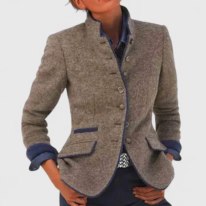 ALEJANDRA | BLAZER DE LANA CON BOTONES