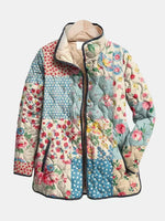 FIONA | ABRIGO ACOLCHADO ESTAMPADO FLORAL