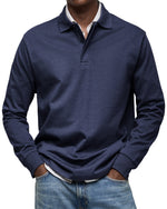 ALBERTO | POLO DE MANGA LARGA LUJOSO