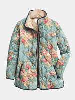FIONA | ABRIGO ACOLCHADO ESTAMPADO FLORAL