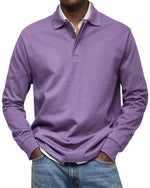 ALBERTO | POLO DE MANGA LARGA LUJOSO