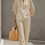 ESTELA | CONJUNTO CASUAL DE CAMISA Y PANTALÓN