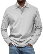ALBERTO | POLO DE MANGA LARGA LUJOSO
