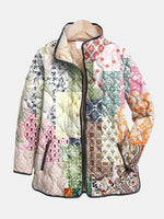 FIONA | ABRIGO ACOLCHADO ESTAMPADO FLORAL