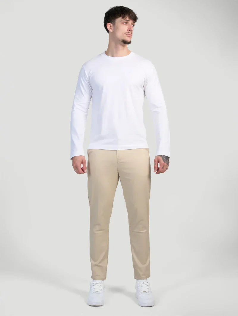 ASTINO| PANTALÓN CHINO BEIGE