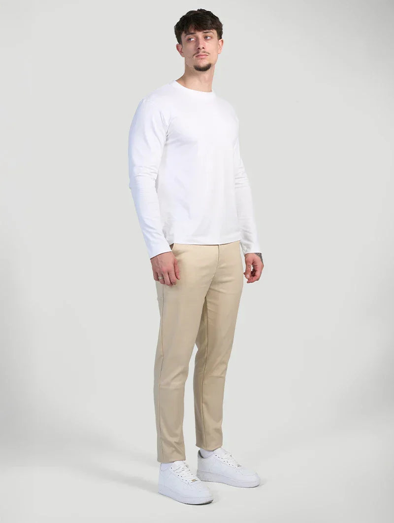 ASTINO| PANTALÓN CHINO BEIGE