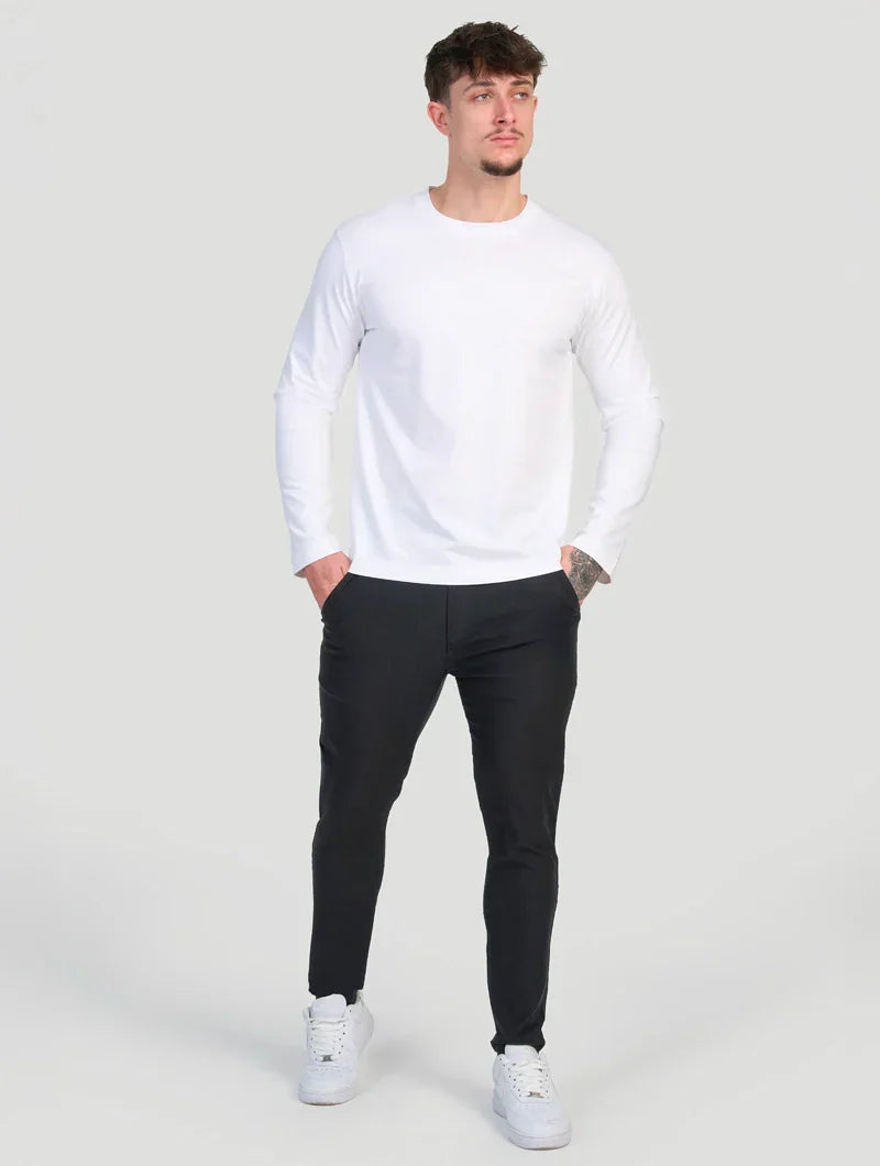 NOA| PANTALÓN ESTRECHO NEGRO