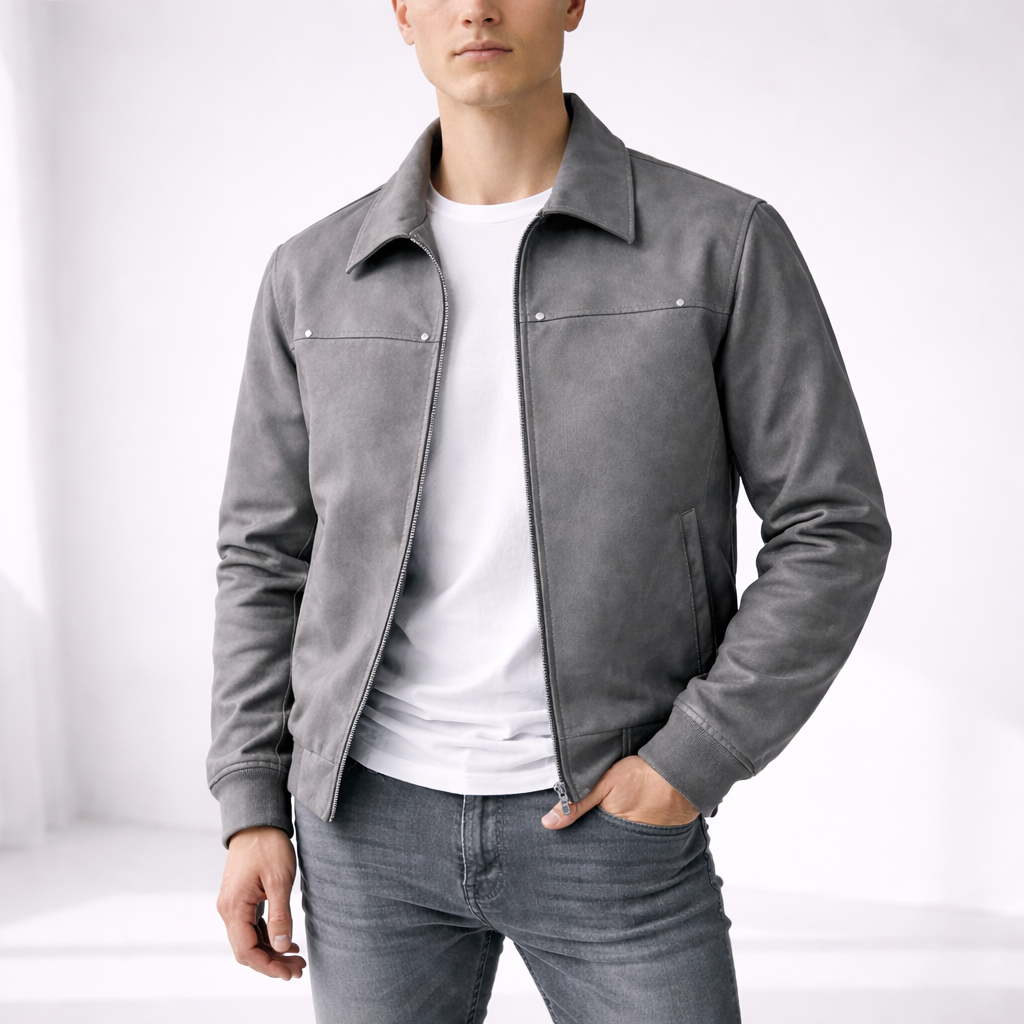 DONOVAN | CAZADORA BOMBER DE PIEL