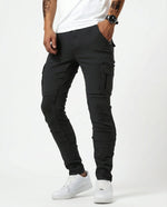 EMILIANO | PANTALÓN CARGO MARINO