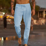 MATEO | PANTALÓN DE PLAYA DE LINO