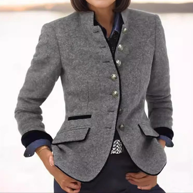 ALEJANDRA | BLAZER DE LANA CON BOTONES