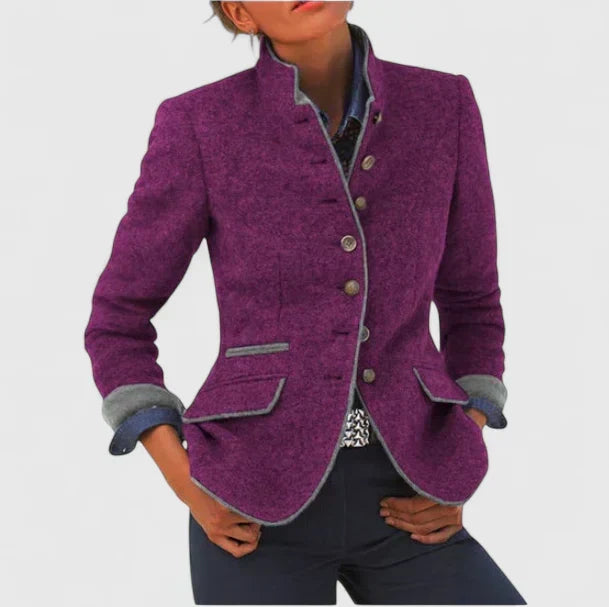 ALEJANDRA | BLAZER DE LANA CON BOTONES