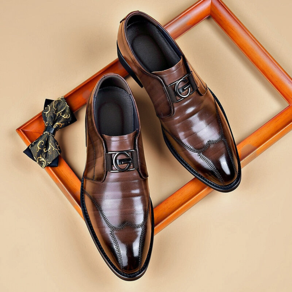 EDUARDO | ZAPATO DE LUJO EN CUERO ARTESANAL ITALIANO