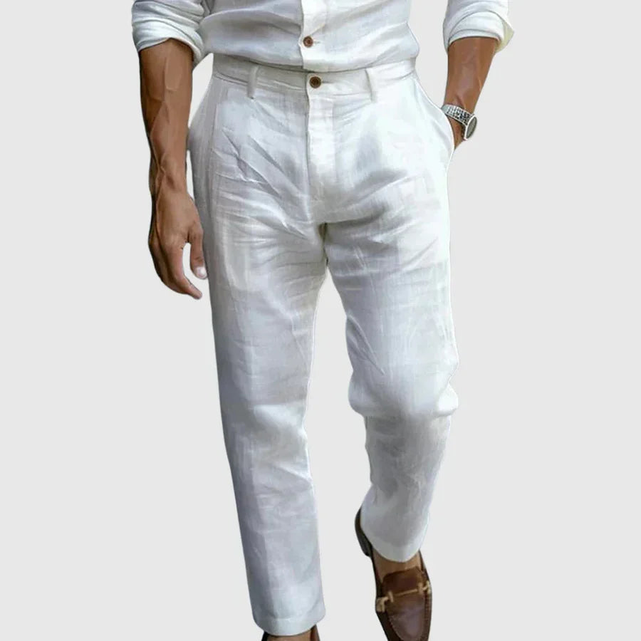 LUCCA | PANTALÓN DE LINO PREMIUM