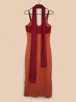 ZAHARA | VESTIDO LARGO BICOLOR