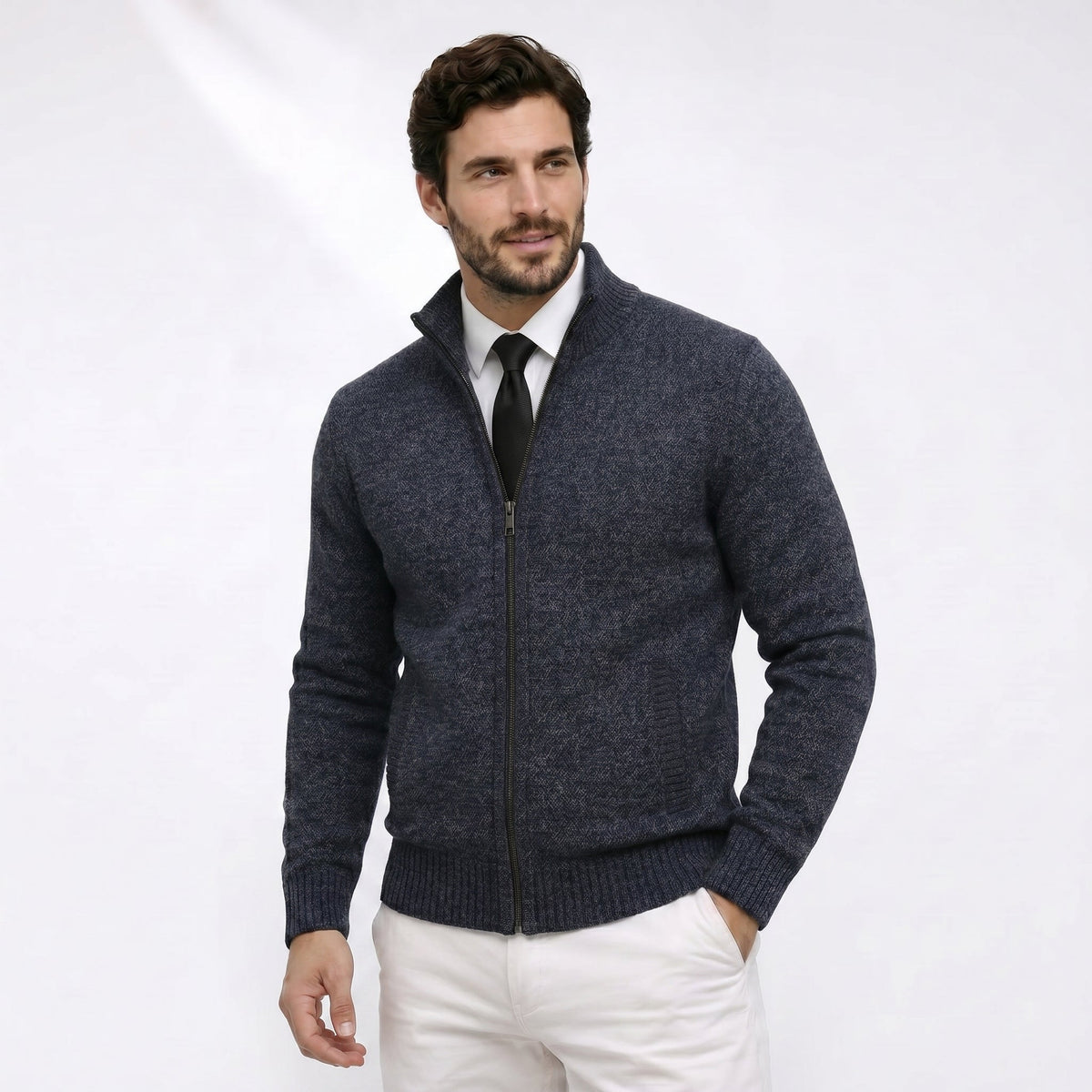 LUCIAN║SUÉTER CON FORRO DE LANA