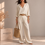 LURDE | CONJUNTO MUEJR CON ESCOTE EN V
