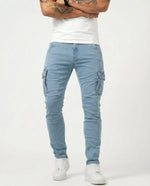 EMILIANO | PANTALÓN CARGO MARINO
