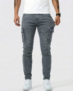 EMILIANO | PANTALÓN CARGO MARINO