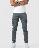 EMILIANO | PANTALÓN CARGO MARINO