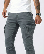 EMILIANO | PANTALÓN CARGO MARINO