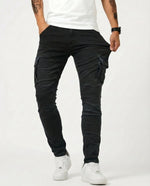 EMILIANO | PANTALÓN CARGO MARINO