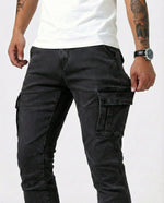EMILIANO | PANTALÓN CARGO MARINO