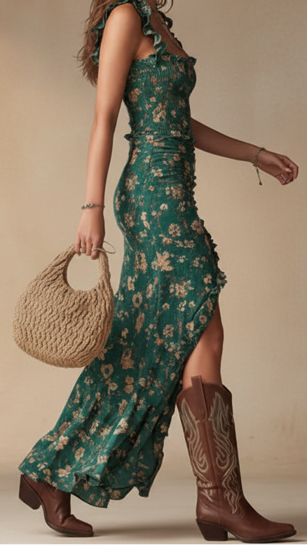 INÉS | VESTIDO FLORAL